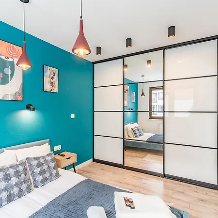 Tauron Arena Modern - Parking And Balcony By Rentujemy דירה *